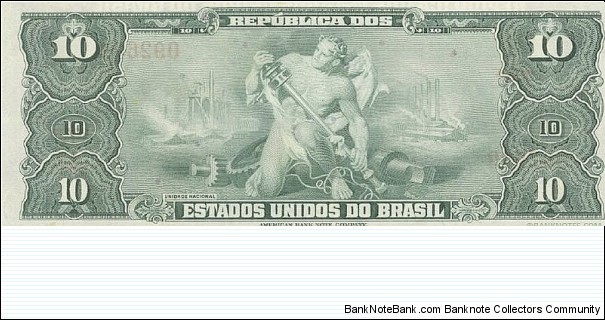 Banknote from Brazil year 1963