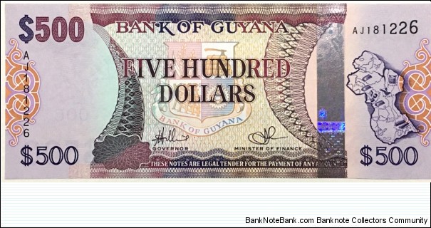 500 Dollars Banknote