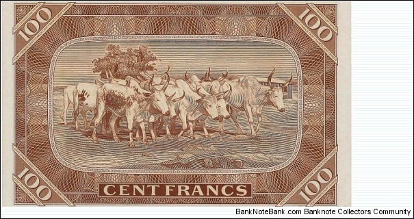 Banknote from Mali year 1960