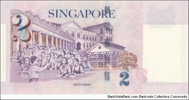 Banknote from Singapore year 1999