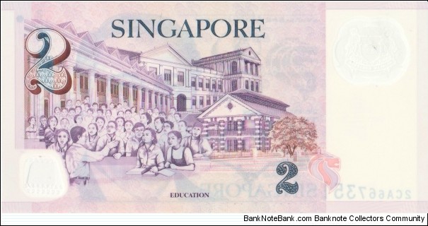Banknote from Singapore year 2006