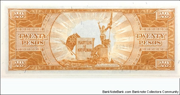 Banknote from Philippines year 1961