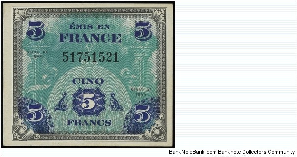 5 Francs Banknote