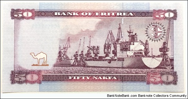 Banknote from Eritrea year 2004