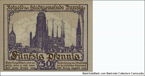 Banknote from Poland year 1919