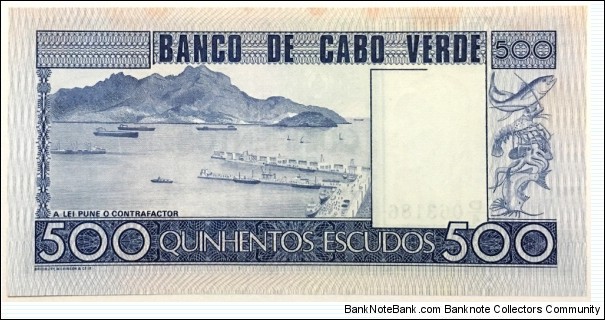 Banknote from Cape Verde year 1977