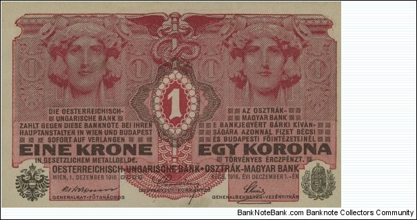 1 Korona Banknote