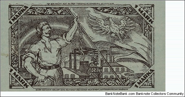 Banknote from Poland year 1921
