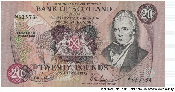 Scotland £20 Banknote