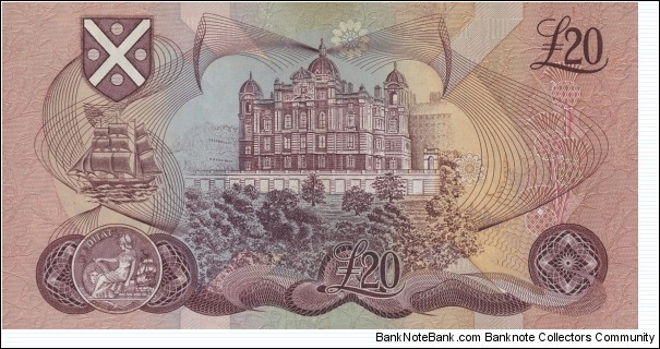 Banknote from Scotland year 1991