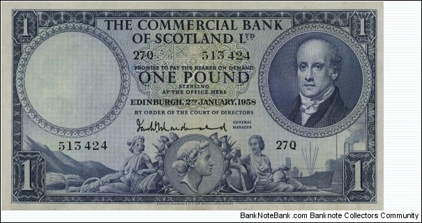 Scotland £1 Banknote