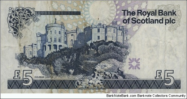 Banknote from Scotland year 2010