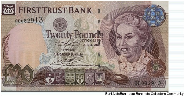First Trust Bank £20 Banknote
