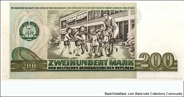 Banknote from Germany year 1985