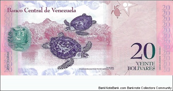 Banknote from Venezuela year 2013