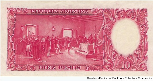 Banknote from Argentina year 1942