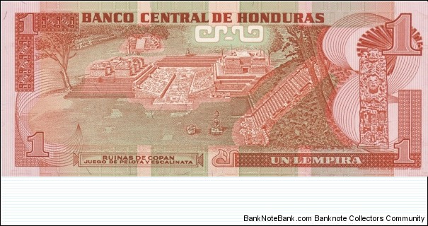 Banknote from Honduras year 1980