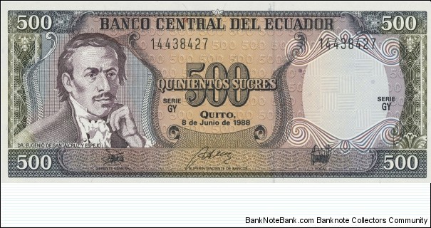 500 Sucres Banknote