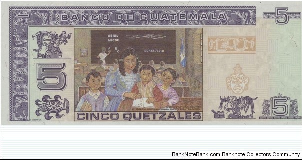 Banknote from Guatemala year 2006