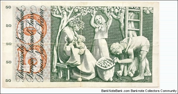Banknote from Switzerland year 1964