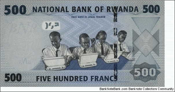 Banknote from Rwanda year 2013