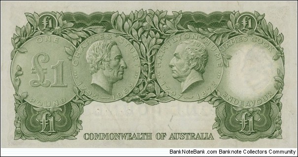 Banknote from Australia year 1965