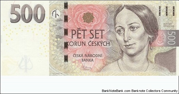 500 Korun - Božena Němcová Banknote