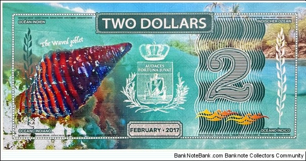 2 Dollars (Indian Ocean / private Issue) Banknote