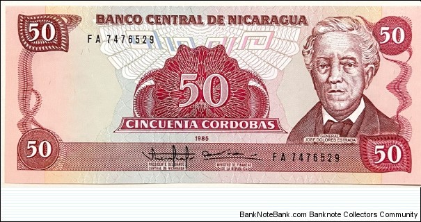50 Cordobas Banknote
