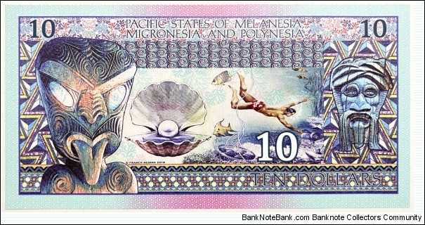 Banknote from Micronesia year 2018
