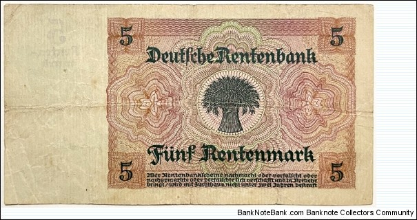 Banknote from Germany year 1926