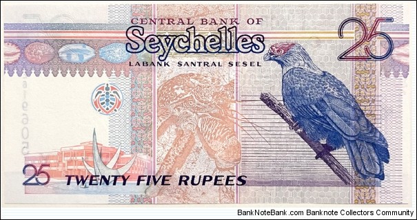 Banknote from Seychelles year 2008