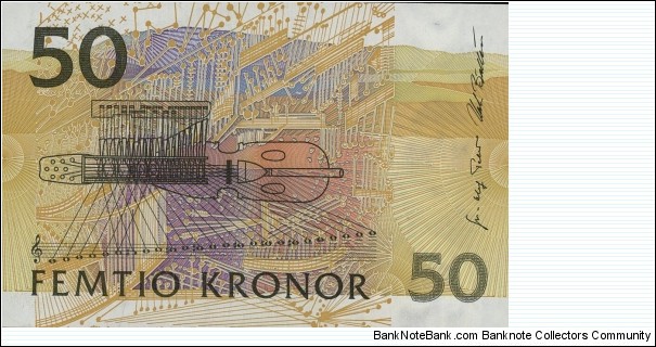Banknote from Sweden year 2004
