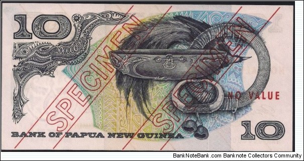 Banknote from Papua New Guinea year 1975
