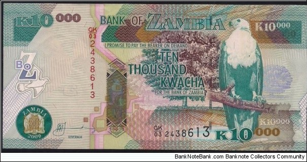 10,000 Kwacha Banknote