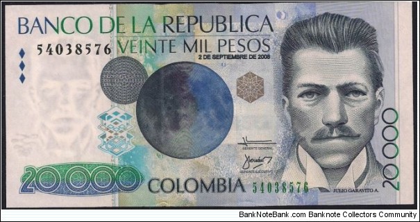20,000 Mil Peso Banknote