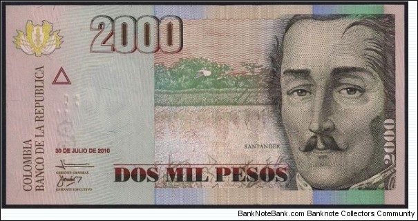2,000 Mil Peso Banknote