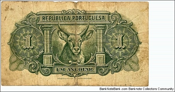 Banknote from Angola year 1942
