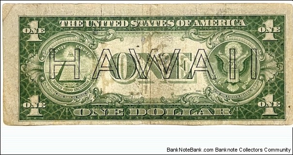 Banknote from Hawaii year 1935