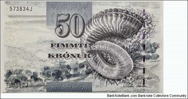 50 Kronur / Faroe Islands  Banknote