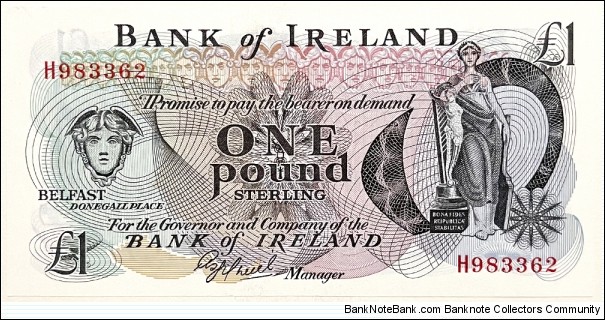 1 Pound Sterling (Northern Ireland) Banknote