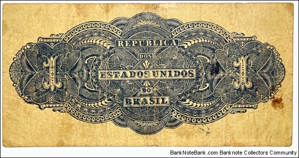 Banknote from Brazil year 1921
