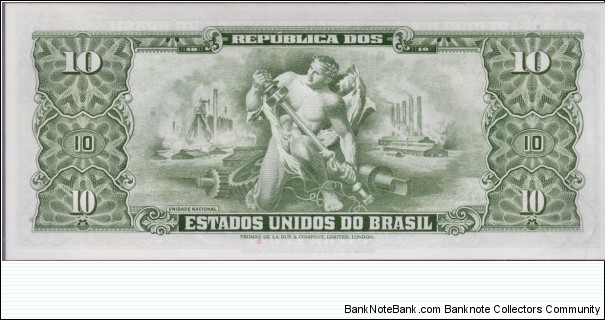 Banknote from Brazil year 1962