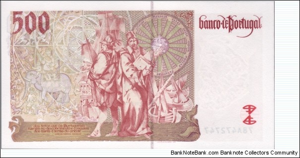 Banknote from Portugal year 1997