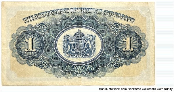 Banknote from Trinidad and Tobago year 1942