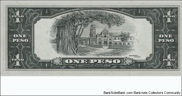 Banknote from Philippines year 1957