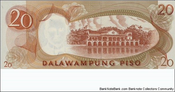 Banknote from Philippines year 1984