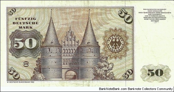 Banknote from Germany year 1980