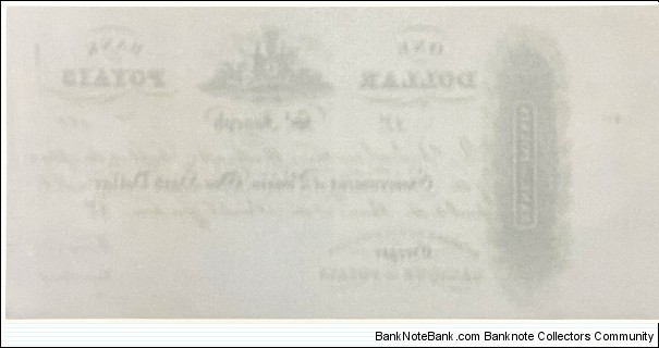 Banknote from Scotland year 1820