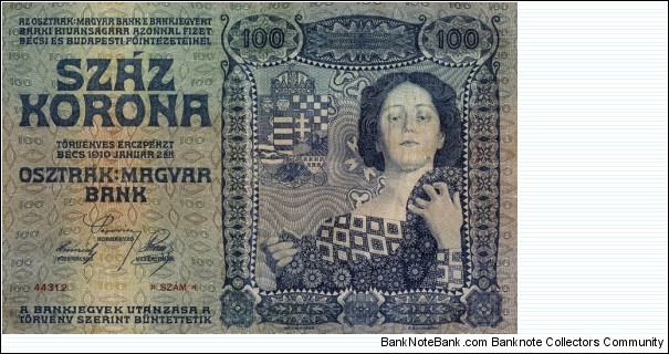 Banknote from Austria year 1910